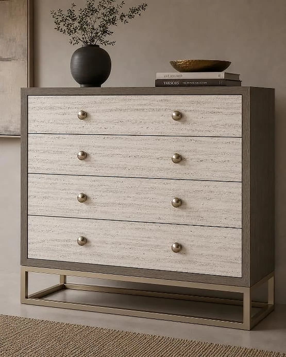 White Travertine — main view